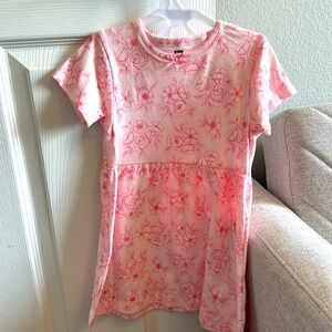 NWOT play dress with rose details and bow